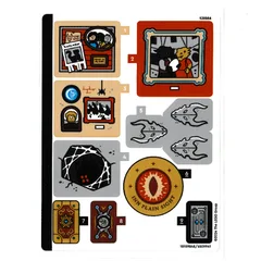 Sticker Sheet for Set 21348-1, [No Color/Any Color]