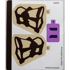 Sticker Sheet for Set 77071-1, [No Color/Any Color]