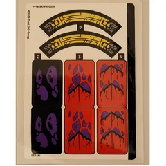 Sticker Sheet for Set 71832-1, [No Color/Any Color]