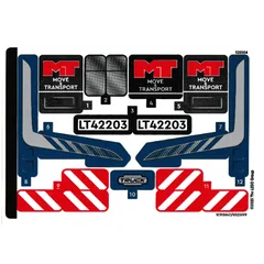 Sticker Sheet for Set 42203-1, [No Color/Any Color]