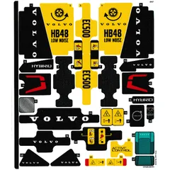 Sticker Sheet for Set 42215-1, [No Color/Any Color]