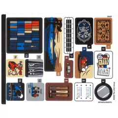 Sticker Sheet for Set 21354-1, [No Color/Any Color]