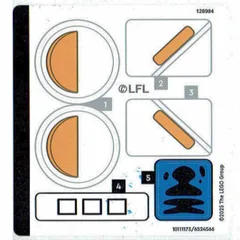 Sticker Sheet for Set 75403-1, [No Color/Any Color]