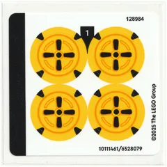 Sticker Sheet for Set 72032-1, [No Color/Any Color]