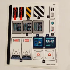 Sticker Sheet for Set 60446-1, [No Color/Any Color]