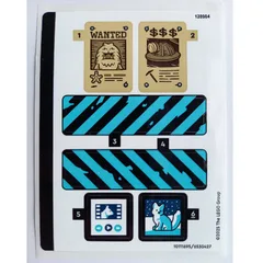 Sticker Sheet for Set 60470-1, [No Color/Any Color]