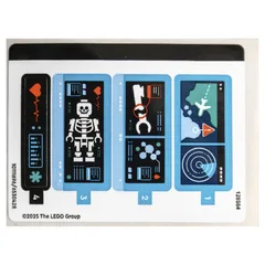 Sticker Sheet for Set 60465-1, [No Color/Any Color]