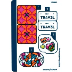 Sticker Sheet for Set 42659-1, [No Color/Any Color]