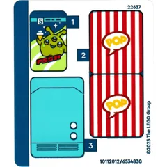Sticker Sheet for Set 42642-1, [No Color/Any Color]