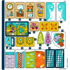 Sticker Sheet for Set 42664-1, [No Color/Any Color]