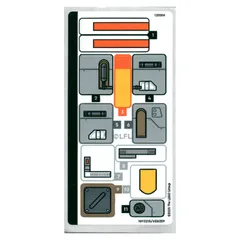 Sticker Sheet for Set 75416-1, [No Color/Any Color]