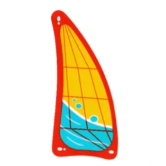 Foil Sheet for Set 42664-1 - Small Sail, [No Color/Any Color]