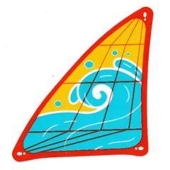 Foil Sheet for Set 42664-1 - Large Sail, [No Color/Any Color]