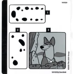 Sticker Sheet for Set 43271-1, [No Color/Any Color]