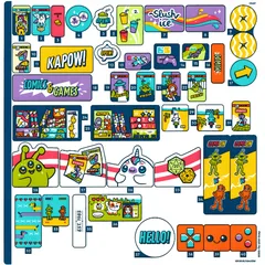 Sticker Sheet for Set 42674-1, [No Color/Any Color]