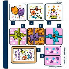 Sticker Sheet for Set 42666-1, [No Color/Any Color]