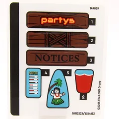 Sticker Sheet for Set 75636-1, [No Color/Any Color]