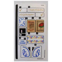 Sticker Sheet for Set 21360-1, [No Color/Any Color]