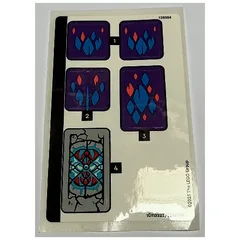 Sticker Sheet for Set 71842-1, [No Color/Any Color]