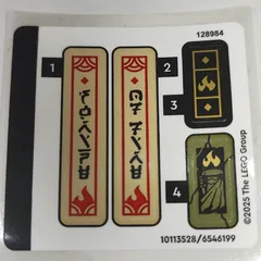 Sticker Sheet for Set 71847-1, [No Color/Any Color]