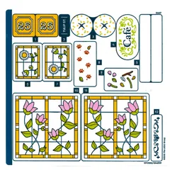 Sticker Sheet for Set 42671-1, [No Color/Any Color]