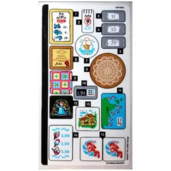 Sticker Sheet for Set 21359-1, [No Color/Any Color]
