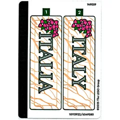 Sticker Sheet for Set 40818-1, [No Color/Any Color]