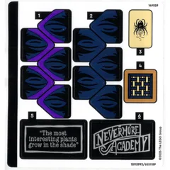 Sticker Sheet for Set 76784-1, [No Color/Any Color]