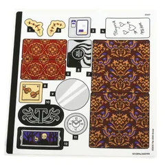 Sticker Sheet for Set 76785-1, [No Color/Any Color]