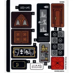 Sticker Sheet 1 for Set 76786-1, [No Color/Any Color]