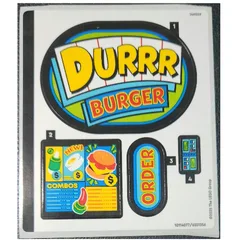 Sticker Sheet for Set 77076-1, [No Color/Any Color]