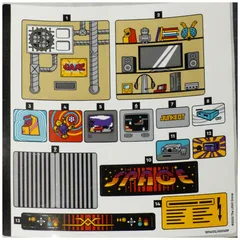 Sticker Sheet for Set 40805-1, [No Color/Any Color]