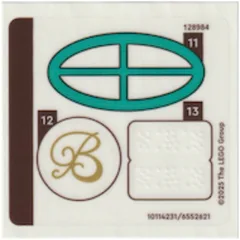 Sticker Sheet 2 for Set 75640-1, [No Color/Any Color]