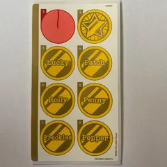 Sticker Sheet for Set 43269-1, [No Color/Any Color]