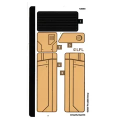 Sticker Sheet for Set 75428-1, [No Color/Any Color]