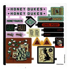 Sticker Sheet 1 for Set 76457-1, [No Color/Any Color]