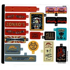 Sticker Sheet 3 for Set 76457-1, [No Color/Any Color]