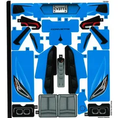 Sticker Sheet for Set 42217-1, [No Color/Any Color]