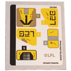 Sticker Sheet for Set 75431-1, [No Color/Any Color]