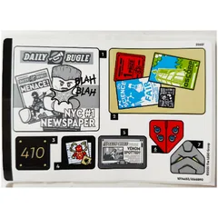Sticker Sheet for Set 76317-1, [No Color/Any Color]