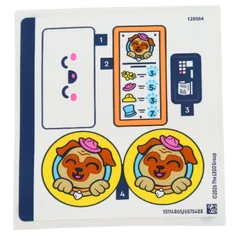 Sticker Sheet for Set 42678-1, [No Color/Any Color]