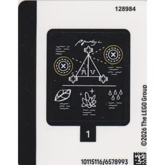 Sticker Sheet for Set 76464-1, [No Color/Any Color]