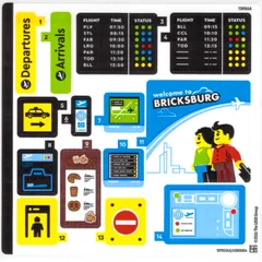 Sticker Sheet for Set 60502-1, [No Color/Any Color]