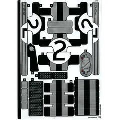 Sticker Sheet for Set 42223-1, [No Color/Any Color]