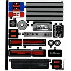 Sticker Sheet for Set 42231-1, [No Color/Any Color]