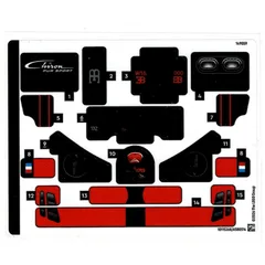 Sticker Sheet for Set 42222-1, [No Color/Any Color]
