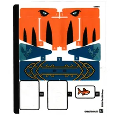 Sticker Sheet for Set 71515-1, [No Color/Any Color]