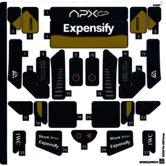 Sticker Sheet for Set 77252-1, [No Color/Any Color]