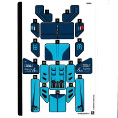 Sticker Sheet for Set 77253-1, [No Color/Any Color]