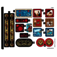 Sticker Sheet for Set 71848-1, [No Color/Any Color]